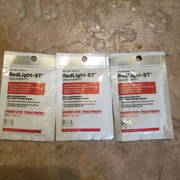 RedLight ST Halcyonaderm Under Eye Treatment Serum .375 oz - Pack of 3 - Picture 1 of 8